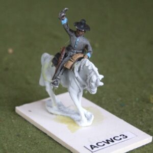 Trooper, slouch hat, charging.