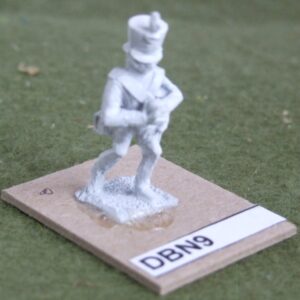 Artilleryman with shot.