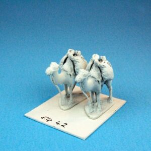 2 Baggage camels with mixed loads.
