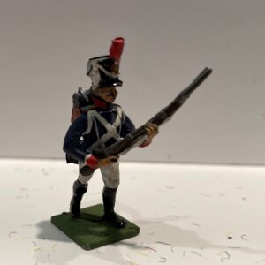 Young Guard Tirailleur advancing.