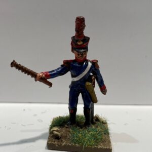 Horse Artillery of the Line with linstock.