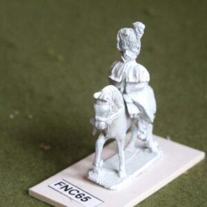 Grenadier a Cheval in cloak.