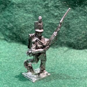 British Infantry charging Stovepipe Shako.