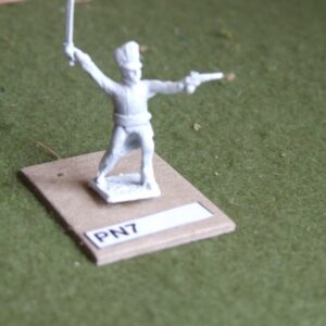 Line Grenadier Officer attacking.